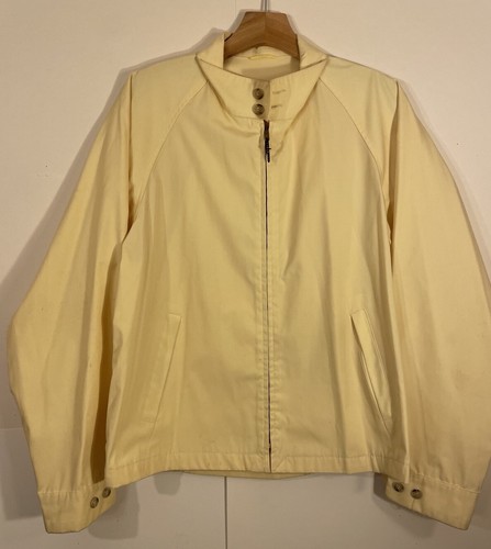 Vintage yellow harrington - vintage,