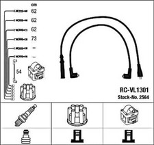 Black Ignition Cable Kit NGK