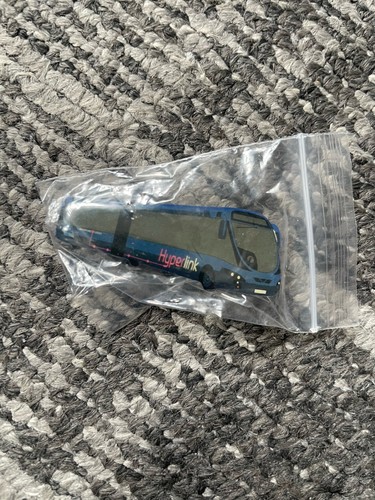 Printed bus pin badge first - badge,