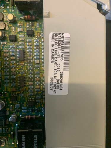 Nortel analogue line - nortel,