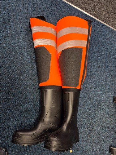 2922 orange 5mm neoprene thigh - orange,