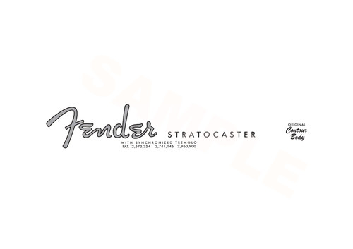 Fender stratocaster 60s silver - fender,