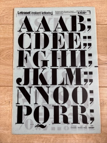 Bundle letraset rub - bundle, x