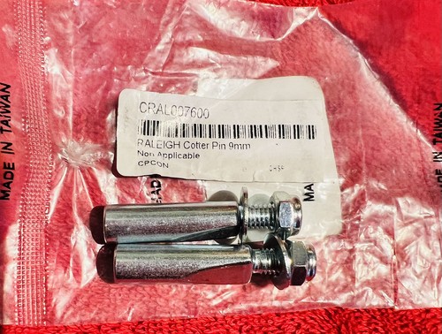 Raleigh cotter pins - raleigh, 9mm
