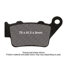 EBC Double H Brake Pad Rear