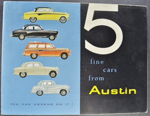 1957 1958 austin - 1957-1958, brochure