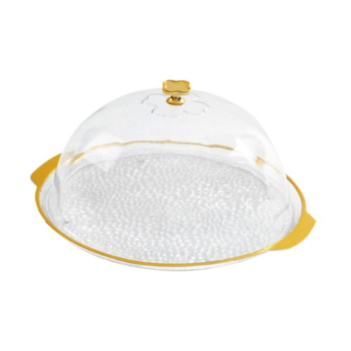 Cake plate with dome - cake, cover