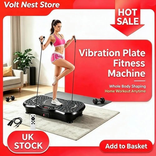 Power vibration plate exercise - power,
