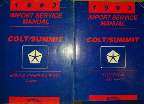 1993 dodge colt eagle summit - 1993,