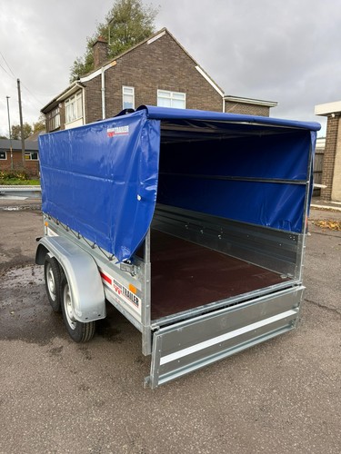 8ft 4ft twin axle trailer - 4.4ft,