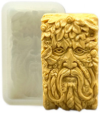 GREEN MAN SOAP SILICONE MOULD