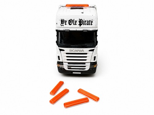 Scale white orange beacon - scale,