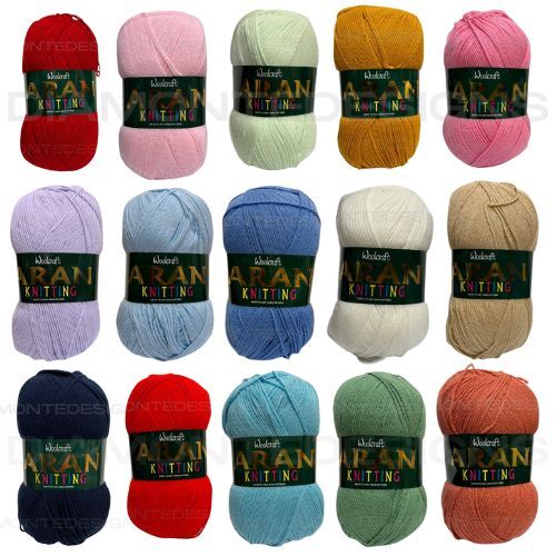 Aran wool 400g woolcraft - wool,
