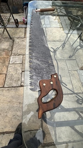 Cross cut saw pit - pit,