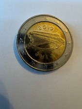 2019 Ireland 2 Euro Regular National Coin. Circulated. Used.