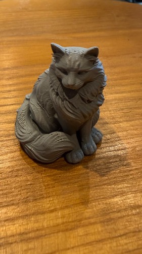 Maine coon cat - figurine,