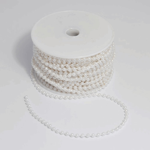 Pearl beading string - pearl,