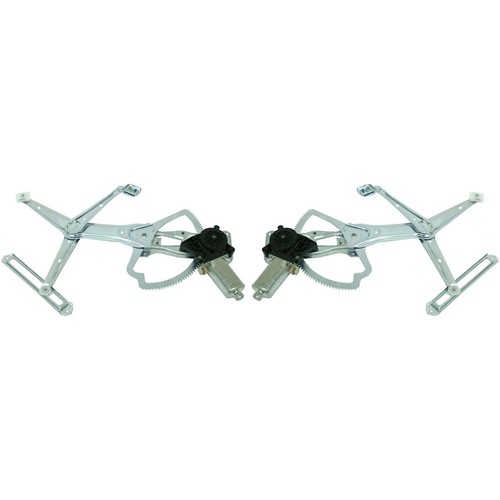 Front window regulators set - window,