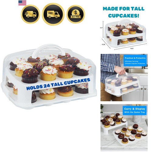 Extra tall cupcake carrier - cupcake, 24