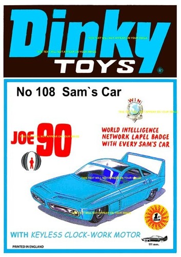 Dinky toys 108 joe - joe, 90
