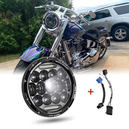 Led round headlight drl - led,