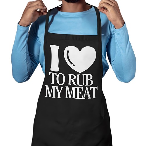 Funny rude cooking apron - rude, i