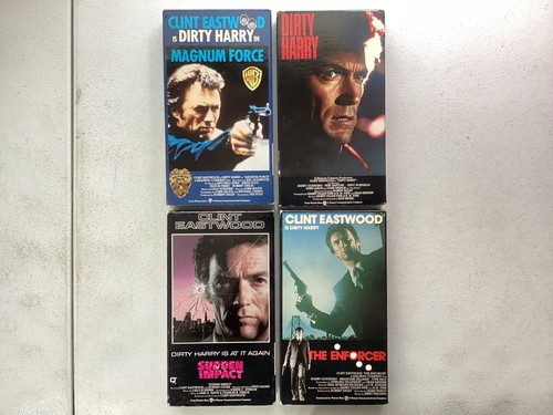 Dirty harry vhs lot warner - harry,