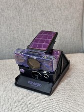 Polaroid SX-70 Land Camera with Sonar Auto Focus Instant Film with 600 converted