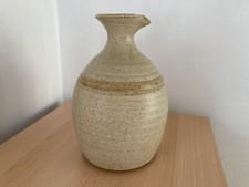 Irish Studio Pottery jug. Pottery mark Brown Large perfect condition