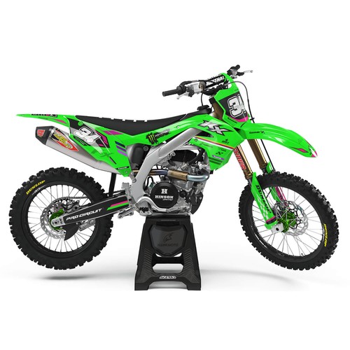 Graphics fits kawasaki kx - mx,