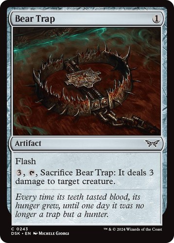 Mtg bear trap 243 english - mtg,
