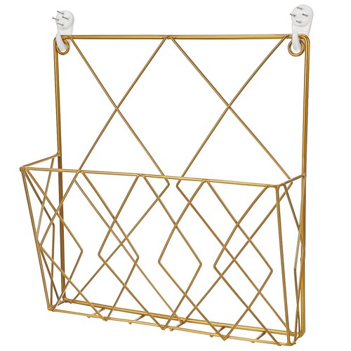 Metal wire magazine rack book - magazine,