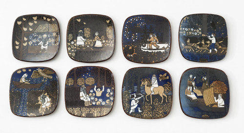 Arabia finland set plates - 8,