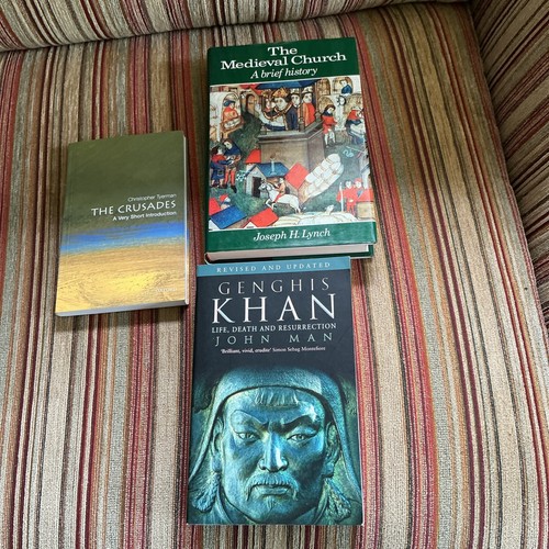Medieval history books job lot - books,