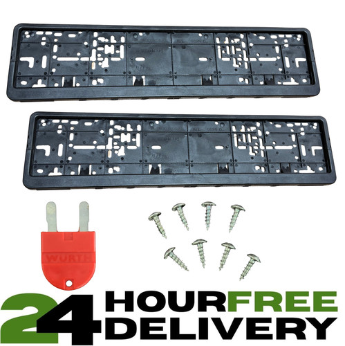 Wurth number plate holder - wurth,