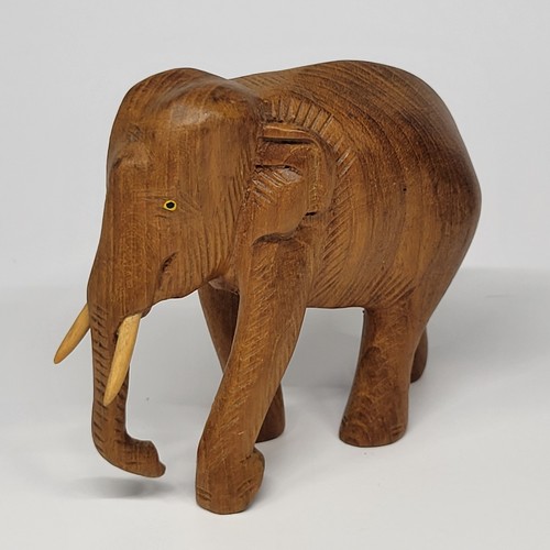 Vintage hand carved small - carved,
