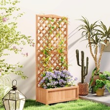 Outdoor Tall Wooden Garden