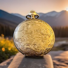 Antique American Waltham 14K