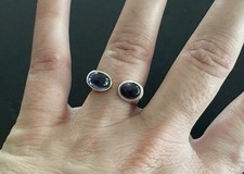 Vintage Amethyst Sterling