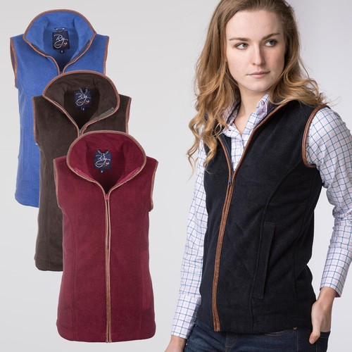 Ladies fleece waistcoat - ladies,