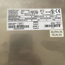 Kollmorgen type Servostar 346 S3060 1-NA Servo Drive