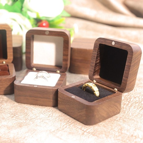 Ring case wooden - wooden, box