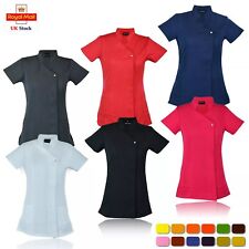 Galaxy Lightening Beauty Tunic Hairdresser SPA Nail Salon Therapist Uniform UK