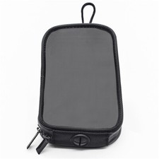 Black Motorcycle Oil Fuel Tank Bag For Cell Phone With 7 Magnetic Saddle Sack