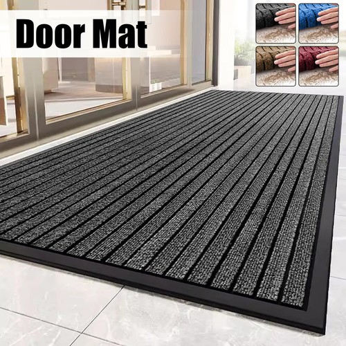 Non slip rubber door mat - door, heavy
