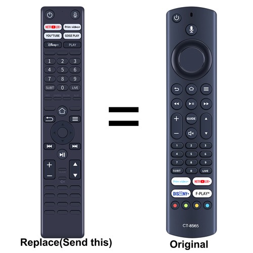 New 8565 replace remote - new,