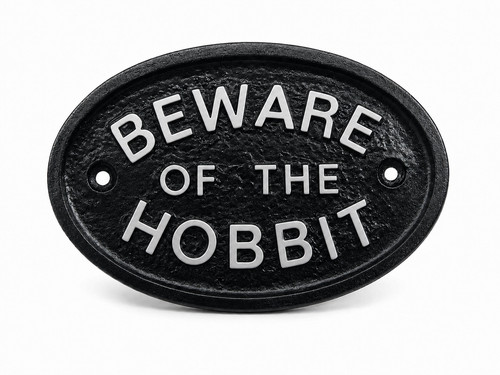 Silver beware the hobbit - the,