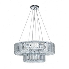 12-Lights Luxury Crystal