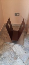 calligaris designer  ( italian ) heavy magazine rack