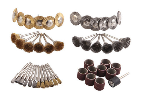 Wire cup mix brush - mix, set